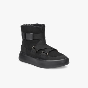 Ugg Classic Boom Buckle Klassiska Stövlar Dam Svarta (450217OZH)